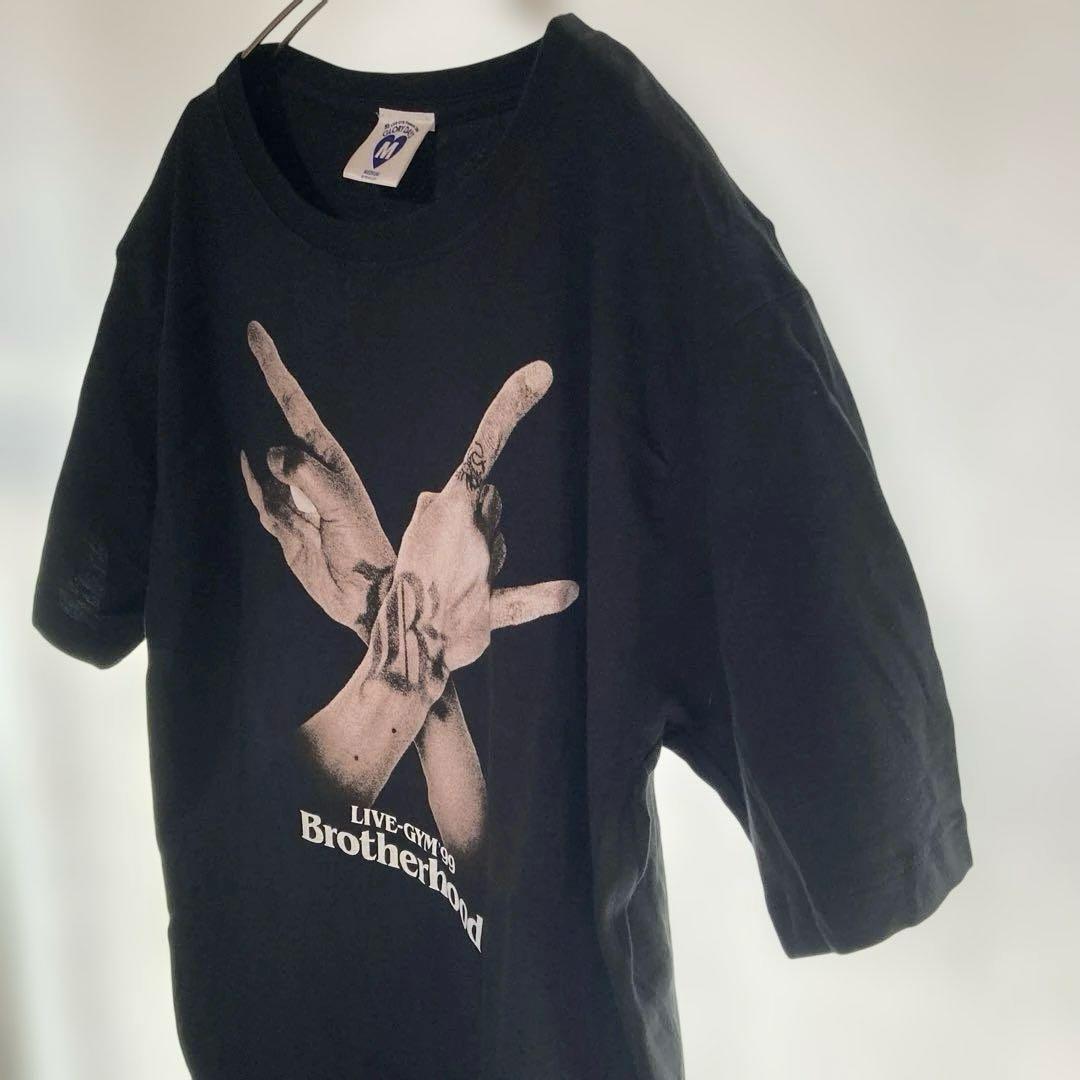 B'z Tシャツ LIVE-GYM '99 Brotherhood Mサイズ 黒 - メルカリ