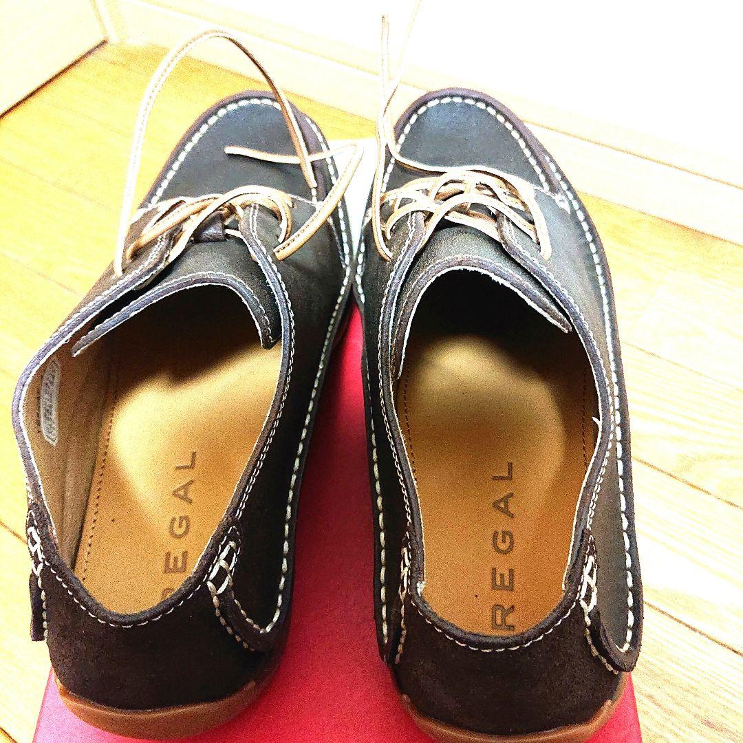 REGAL ダークブラウン モカシンシューズ Y642 AF 41 - メルカリ