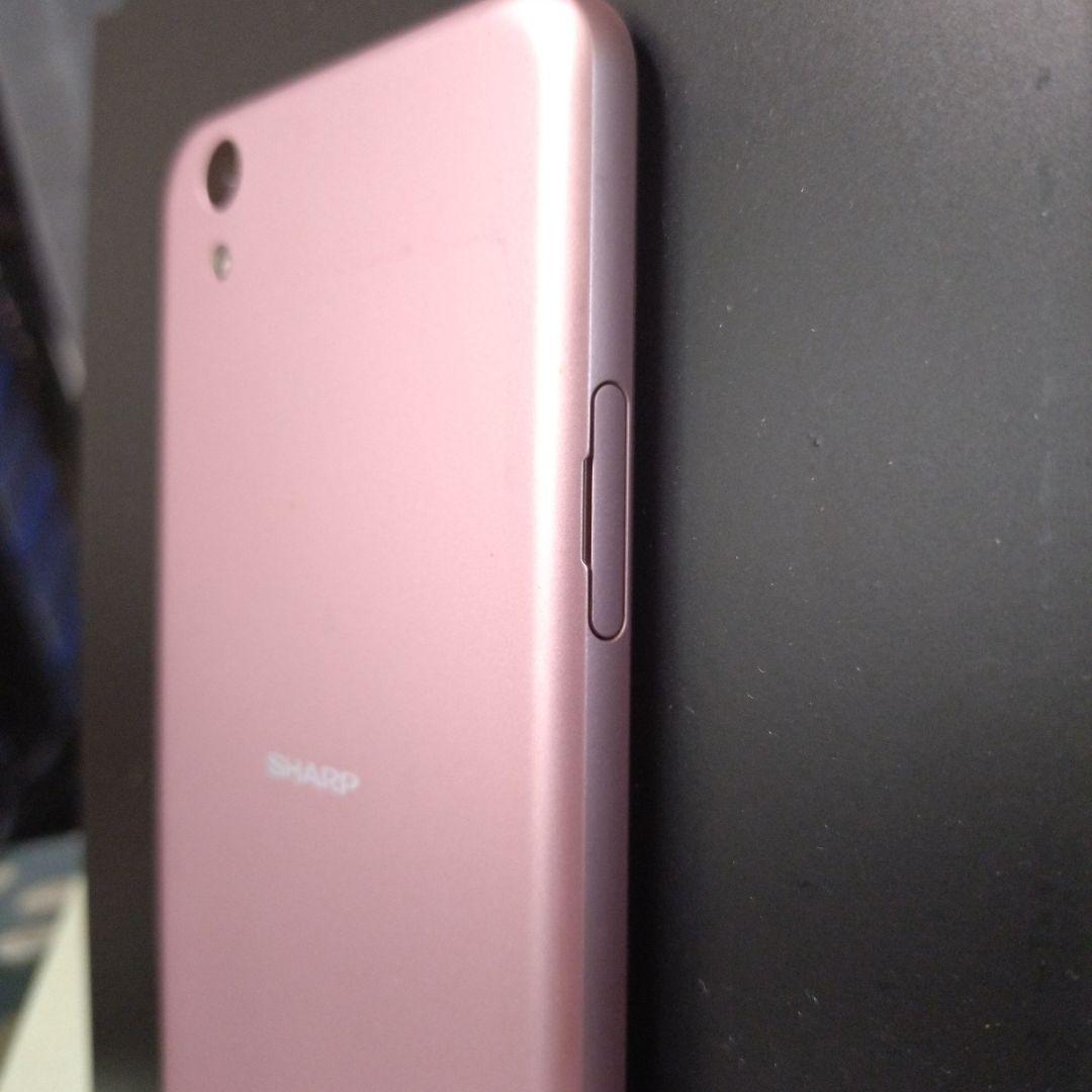 SHARP android one ピンク色 スマートフォン - メルカリ