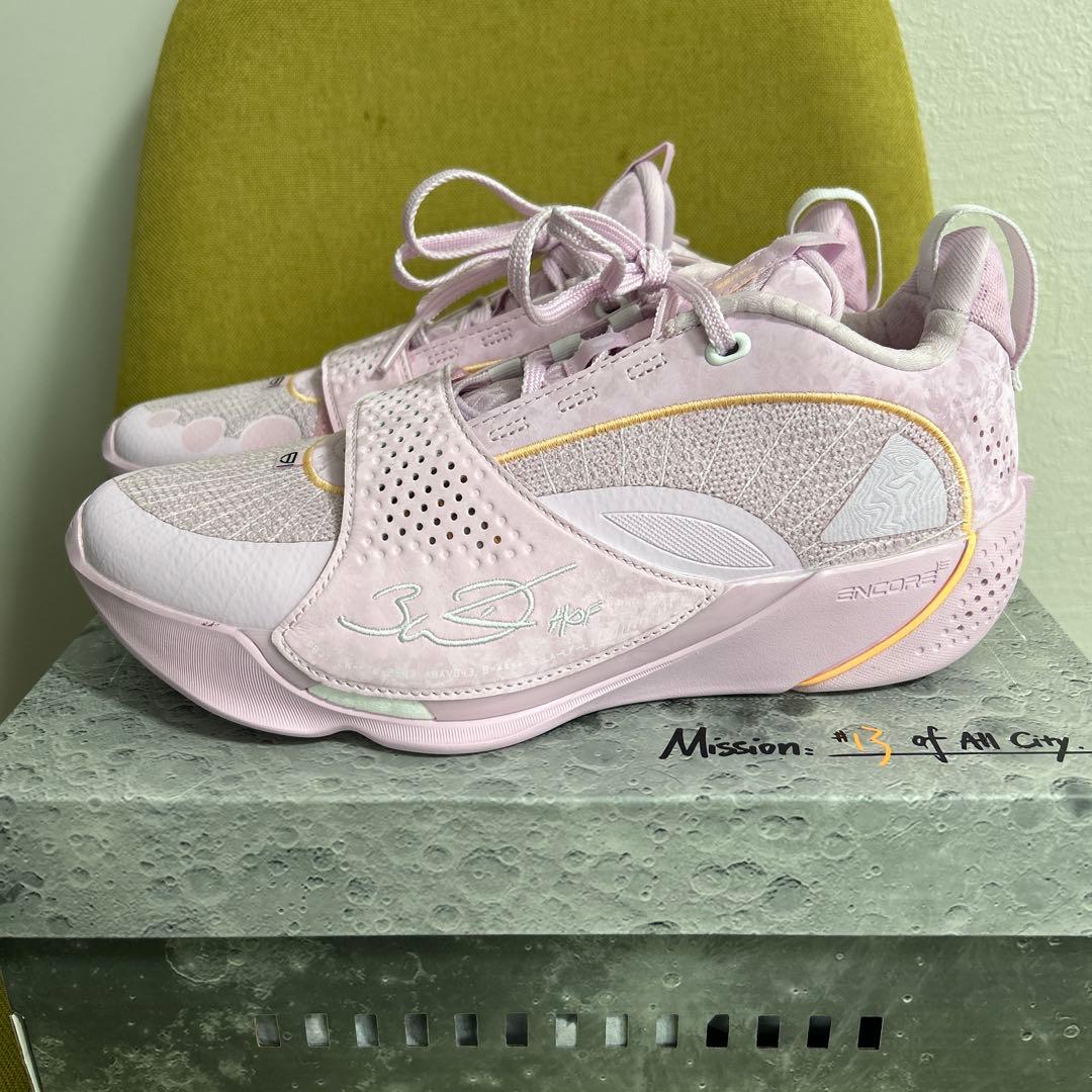 タッチLI-NING WADE ALL CITY 13 ENCORE LINING Wade All City 13 ENCORE 'Black White'