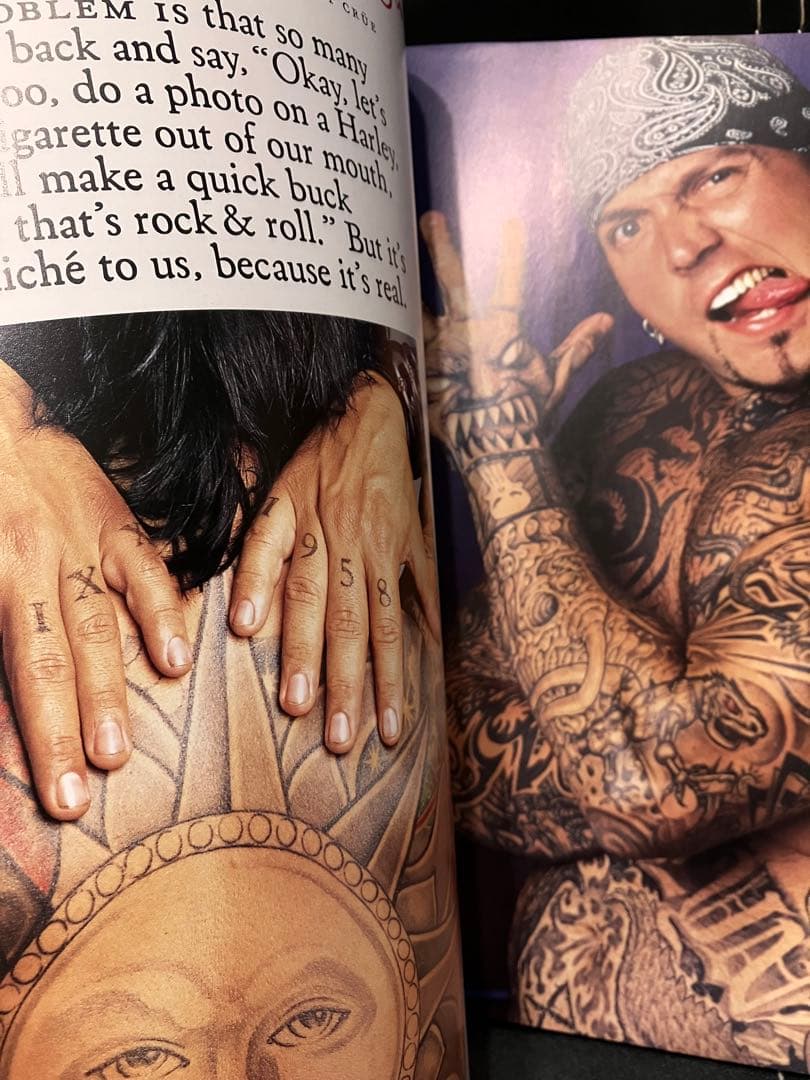 Rolling Stone TATTOO NATION タトゥー 写真集 - メルカリ