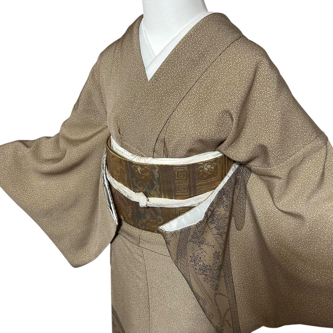 未使用近い 美品 袷 正絹 江戸小紋 大小霰 訪問着 フルセット - メルカリ