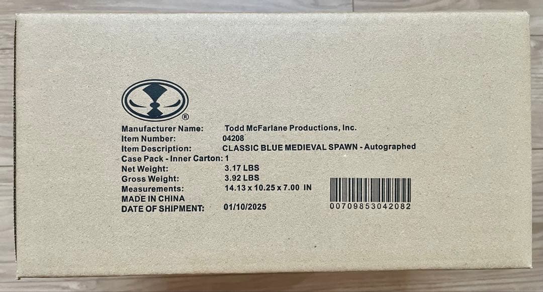 特典付き！キックスターター メディーバル・スポーン クラシックブルー