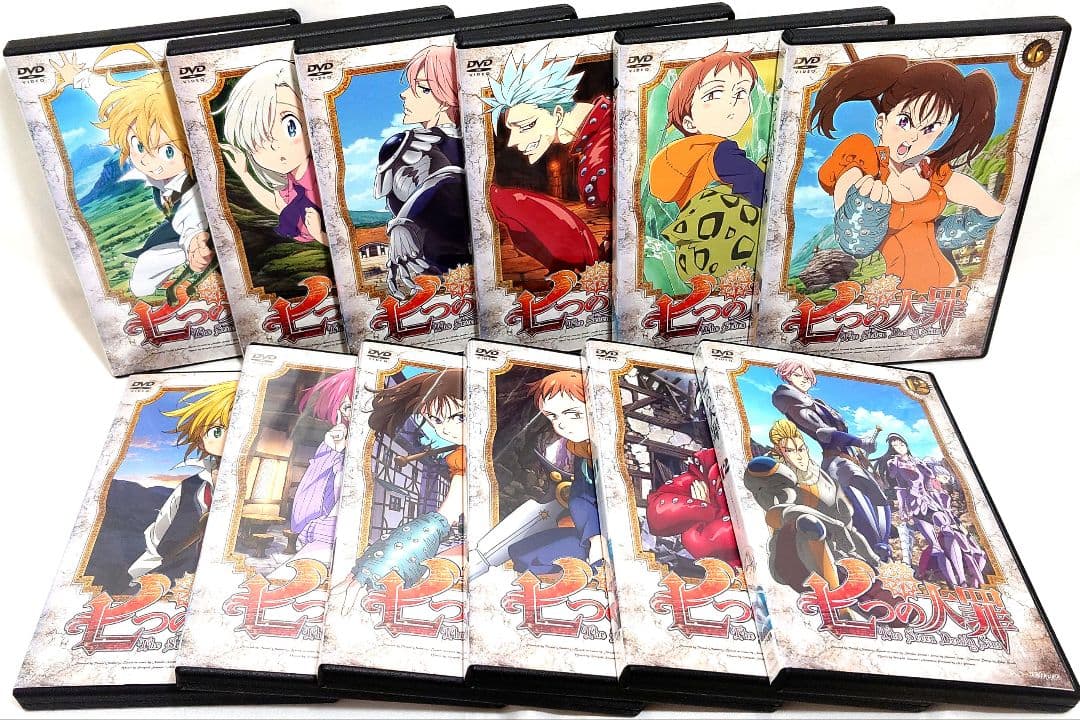 七つの大罪【1期～4期+聖戦の予兆】 DVD 全42巻 セット - アニメ