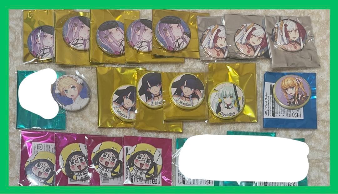バラ売り100円〜】 Fate FGO fes 霊基召喚缶バッジ など - メルカリ