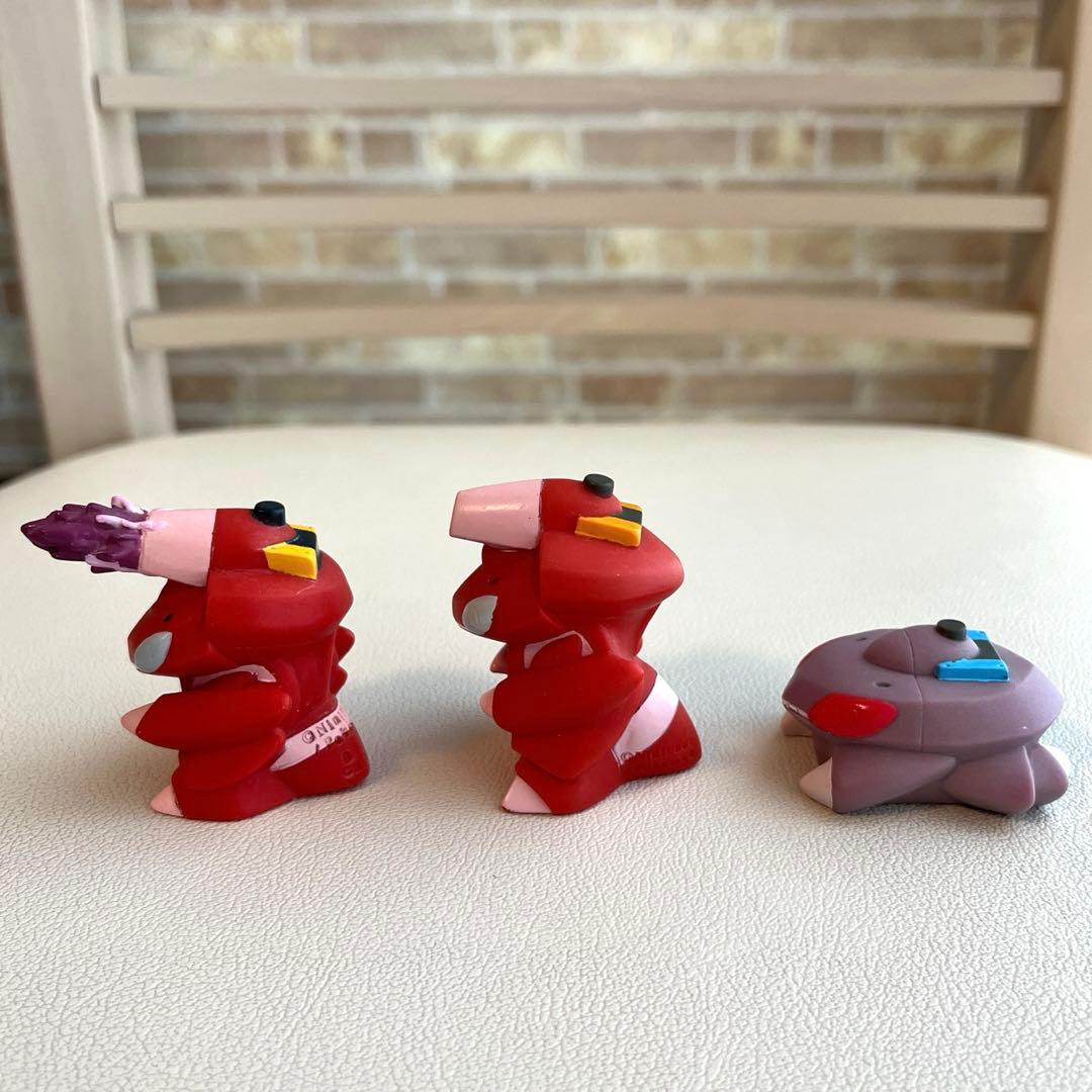 ポケモンキッズ ゲノセクト 3体セット 指人形 ソフビ フィギュア