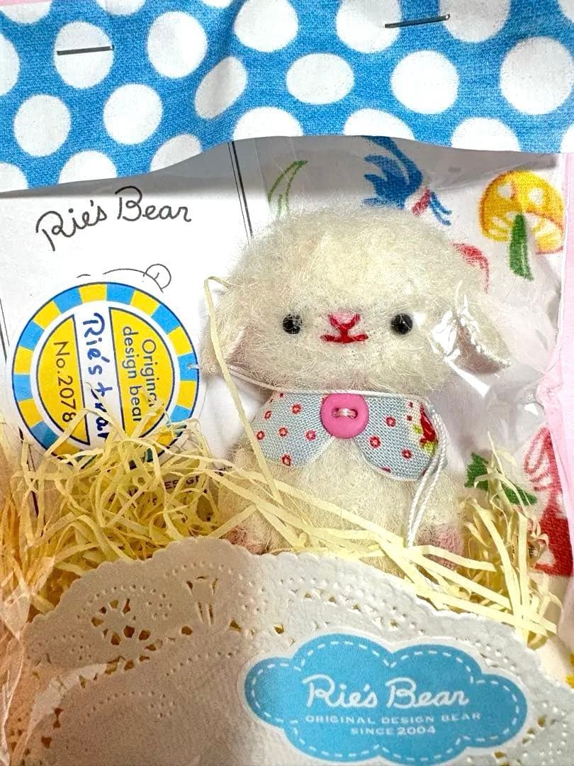 Rie's bearひつじさん　アーティストベア　国内作家さま Rie's bearひつじさん アーティストベア 国内作家さま Rie's bear