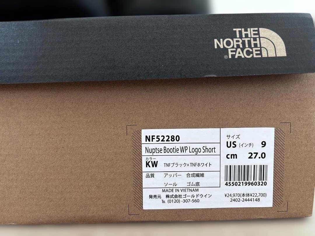 The North Face ノースフェイス スノーブーツ ヌプシ 27.0cm