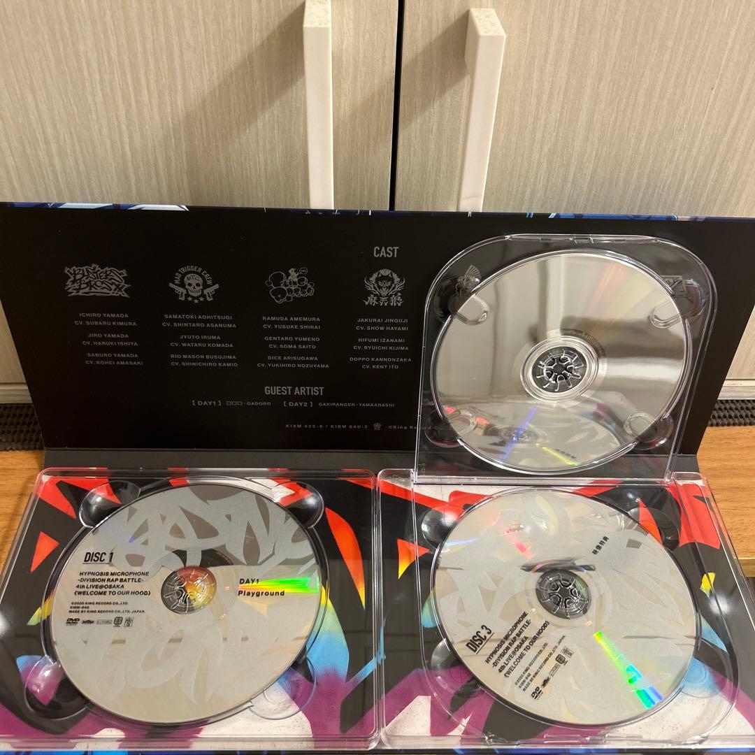 DVD】3枚組 ヒプノシスマイク4th LIVE@オオサカ - メルカリ