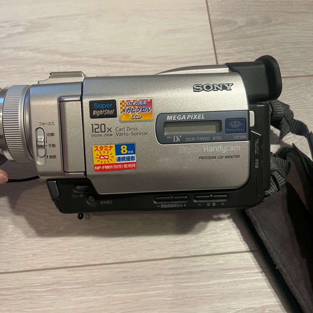 SONY Handycam 120倍ズーム ジャンク - メルカリ