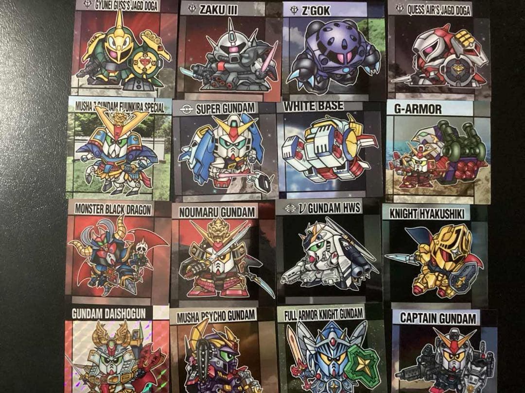 元祖SDガンダムスナックⅡ シール 全33種フルコンプセット - メルカリ