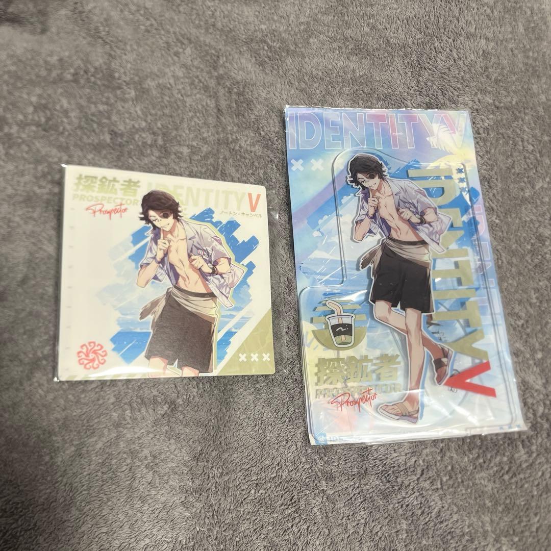 新品 第五人格 探鉱者 サマーダイブ アクリルスタンド 特典カード C102 ⋱#第五人格C102 モデル応援キャンペーン⋰ 爽やかな中に 漂う男らしさ