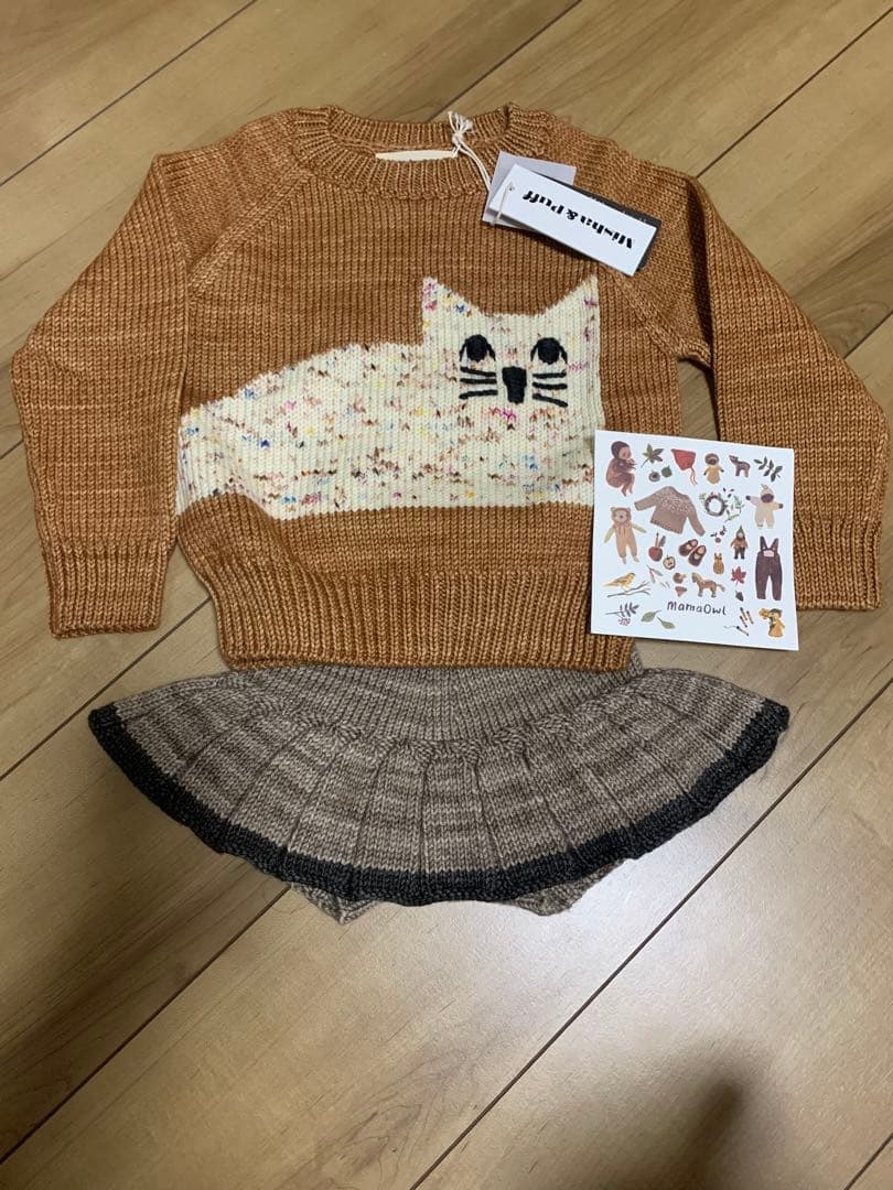 misha and puff mamaowlコラボスケポン18-24m新品