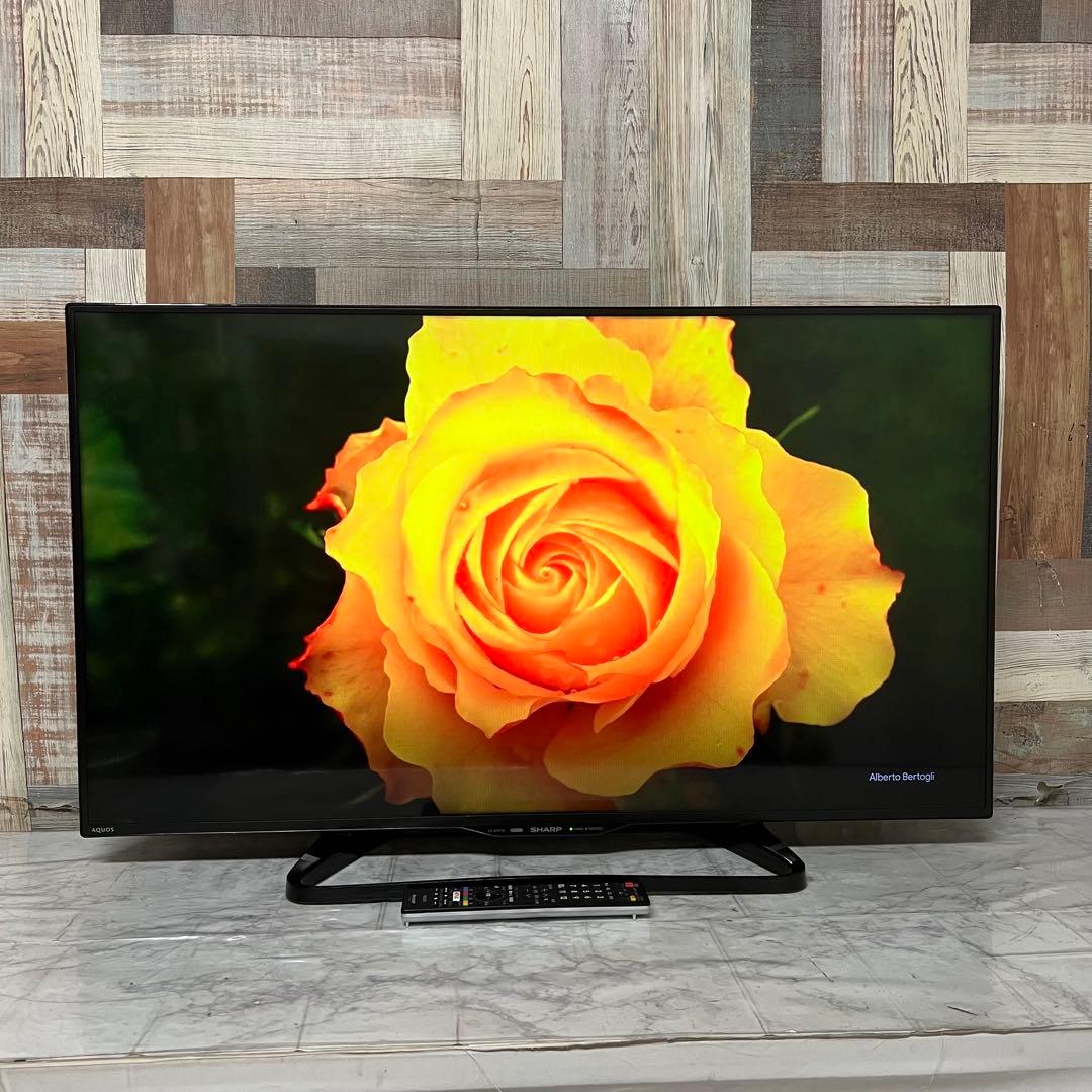 全国送料込❣️SHARP40型液晶テレビYouTube.Netflix視聴可能 - メルカリ