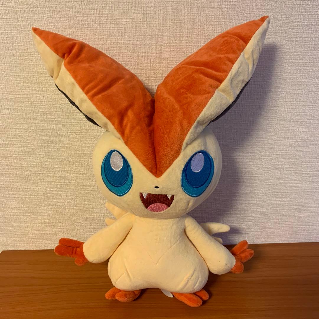 ポケモン 等身大 ビクティニ ぬいぐるみ - メルカリ