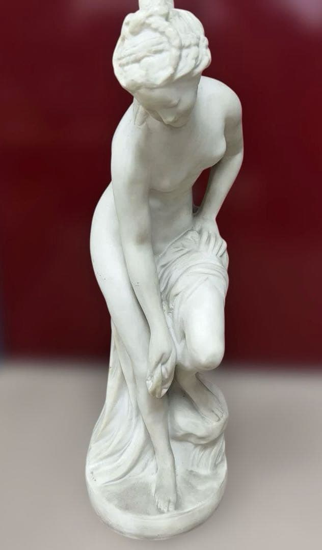 専用 大理石 女性裸婦像 高さ65.5㎝/17.4㌔ 東Y7-1020☆1F - メルカリ