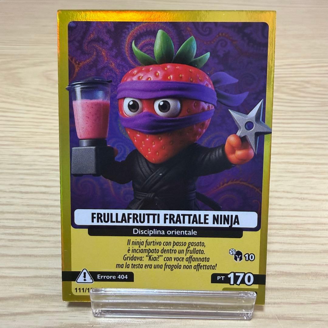 大阪万博 イタリア館 イタリアンブレインロット トレーディングカード