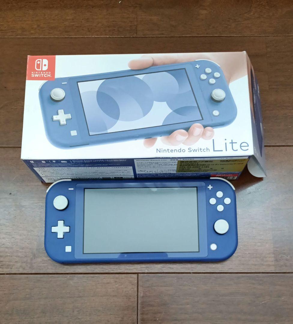 Nintendo Switch Lite ブルー 本体 - メルカリ