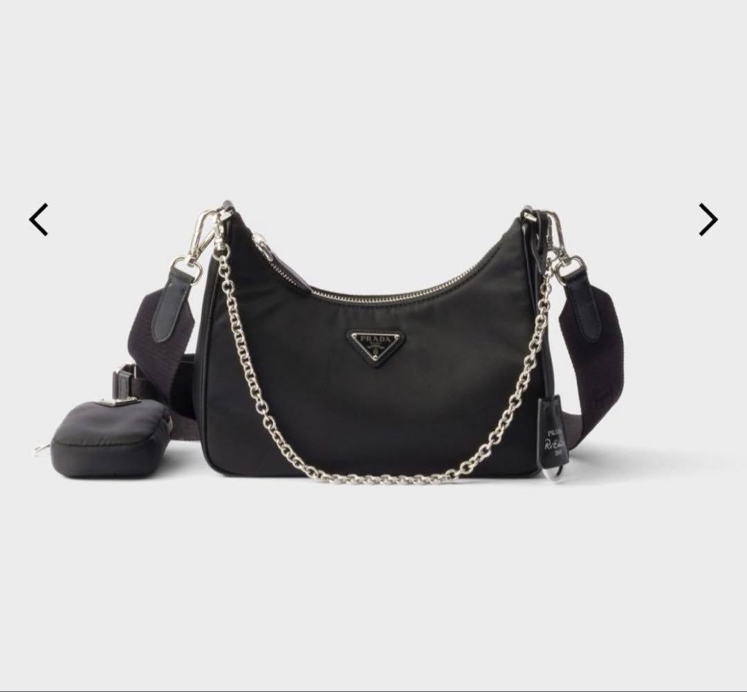 新品同様　PRADA Re-Edition 2005 Re-Nylon バッグ Borsa Prada Re-edition 2005 In Re-nylon Nero | PRADA