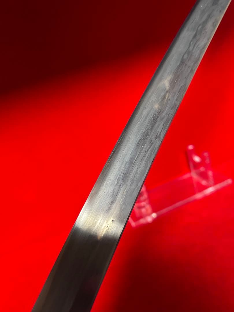 01589 包丁 マグロ包丁 超美品 刃文綺麗 墨流し 地肌綺麗 未使用品