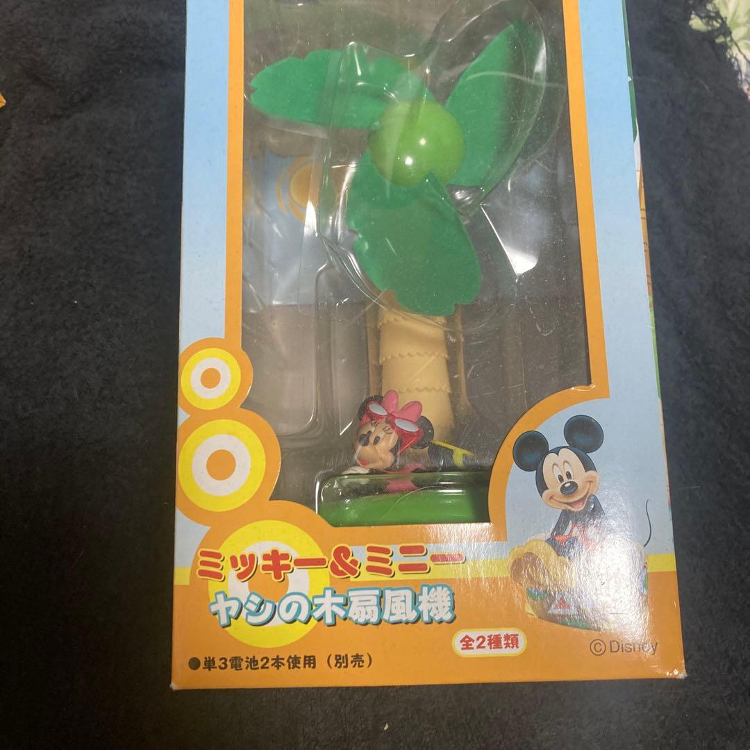 希少ミッキー&ミニー ヤシの木扇風機 - メルカリ