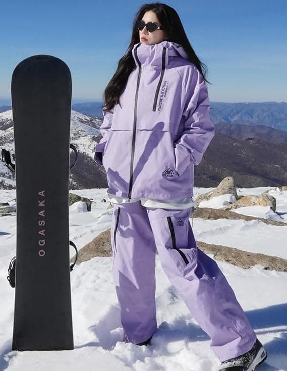 スキーウェア セットアップ L 紫 上下セット レディース パープル 楽天市場】スノーボードウェア スキーウェア 上下セット レディース