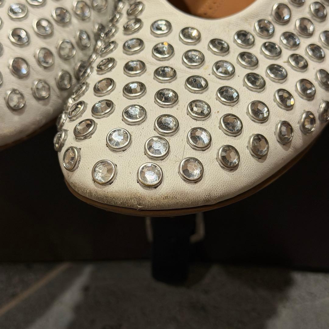 アライア スタッズ フラットシューズ 38 - メルカリ