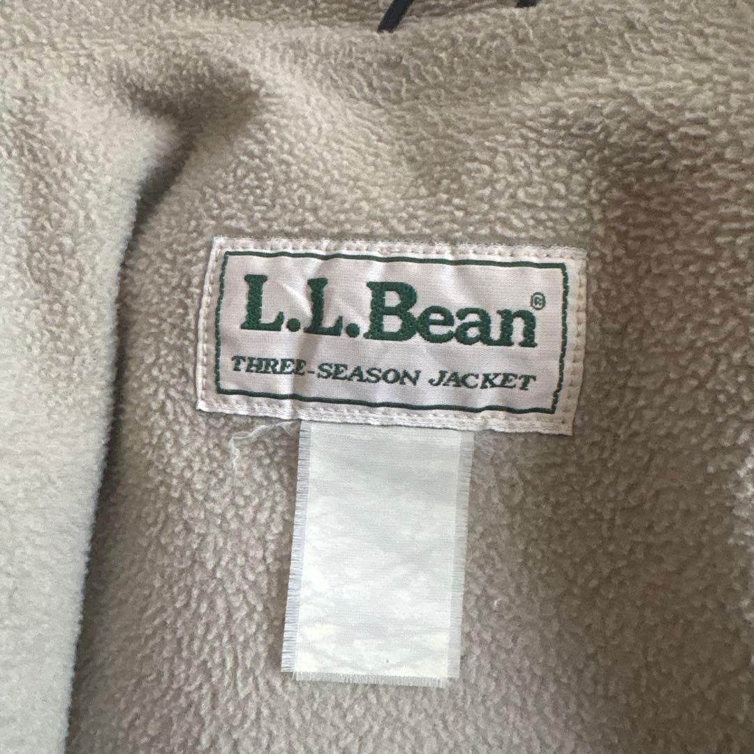 80s〜90s L.L.Bean ウォームアップジャケット グリーン USA古着