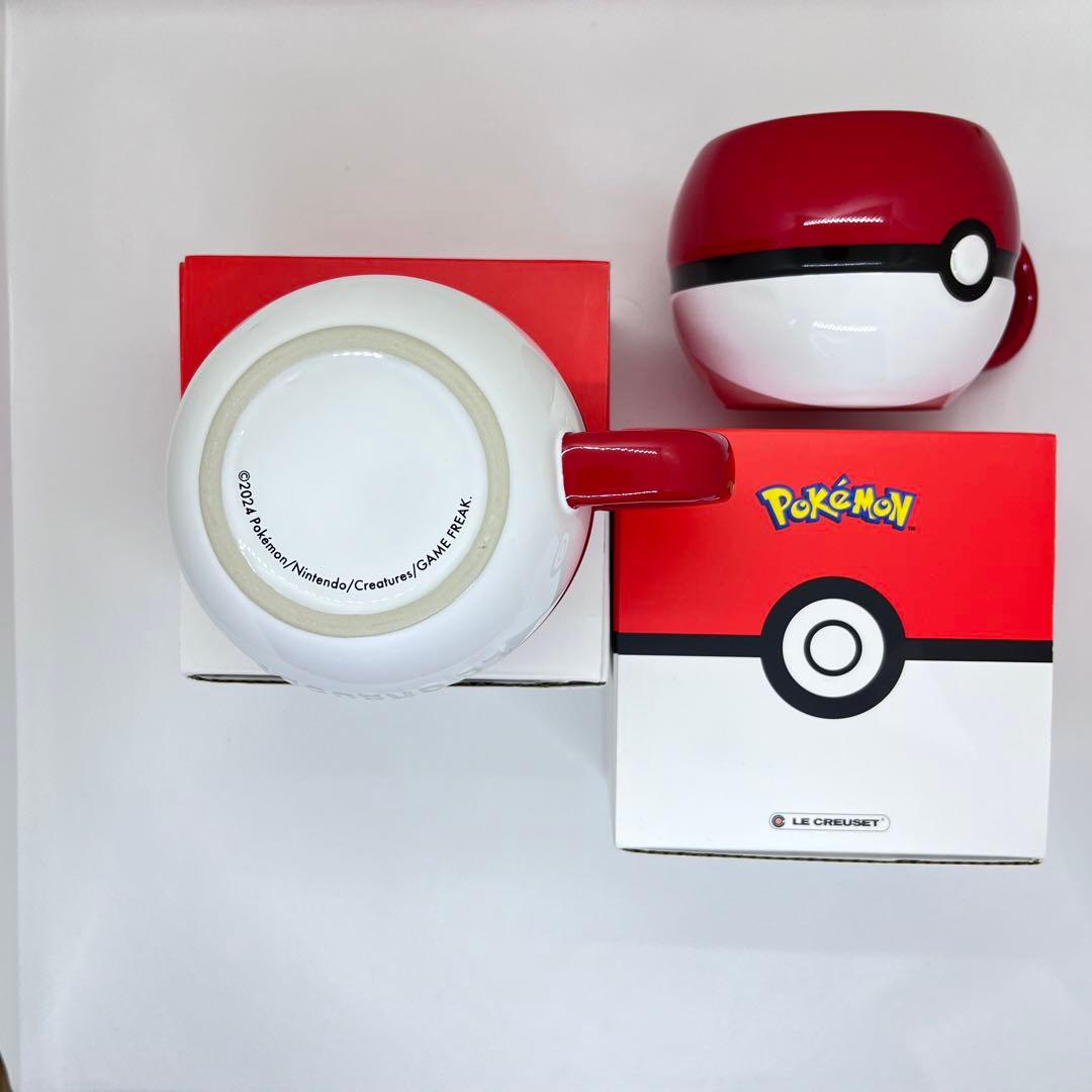 新品 2個 ル・クルーゼ ポケモン モンスターボール マグ 完売品 未使用