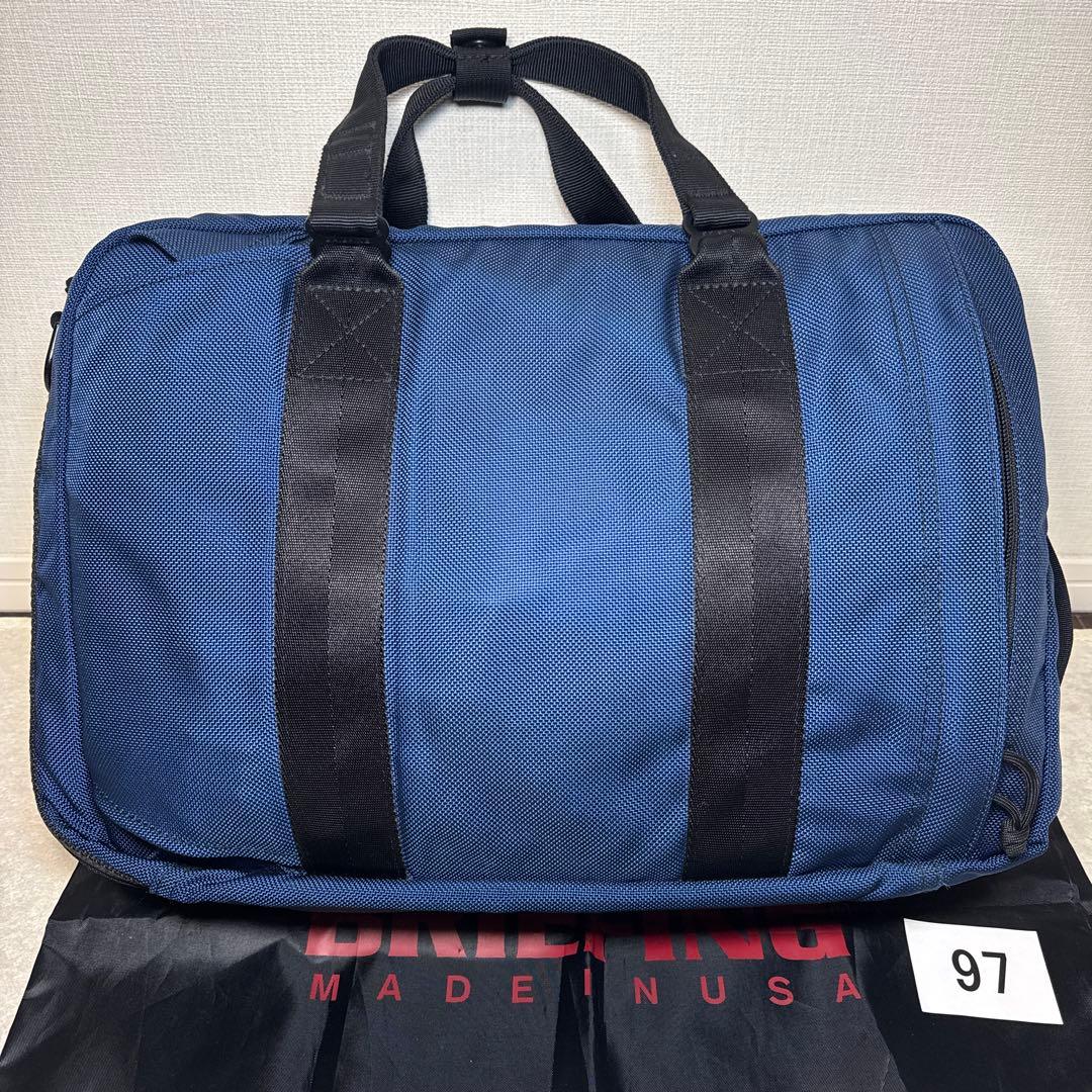 27 美品 ブリーフィング BRIEFING ネオトリニティライナー ネイビー