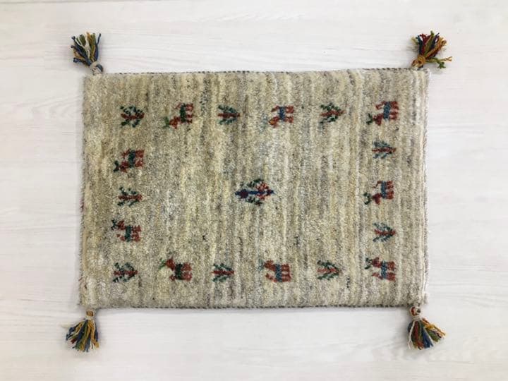 マルコ様専用】手織りトルコ絨毯ラグ／現地購入／遊牧民柄キリムカーペット