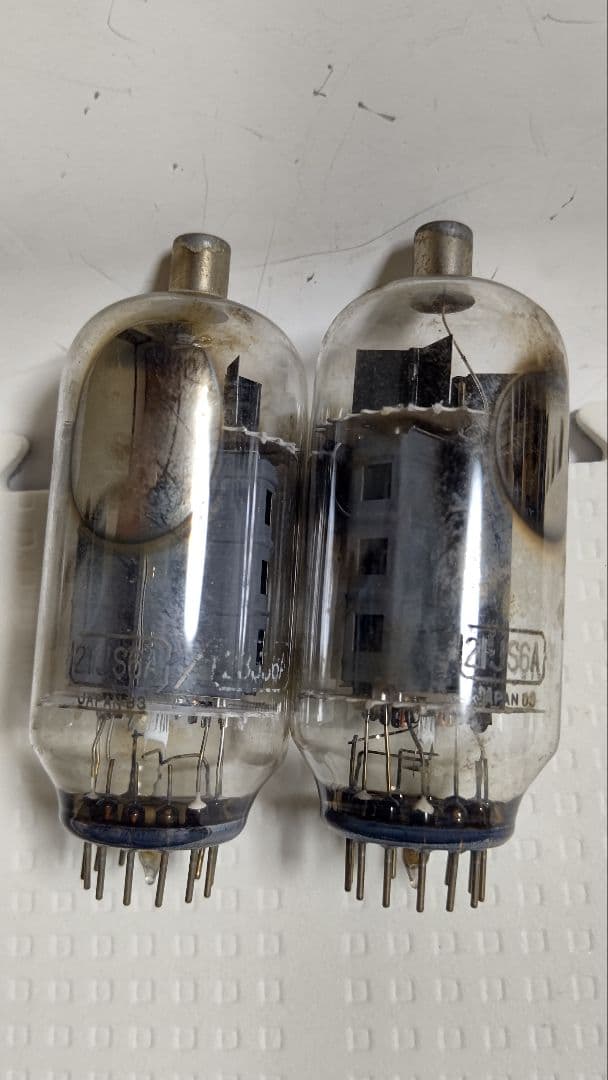 真空管 日本製、21JS6Ax2本 - メルカリ