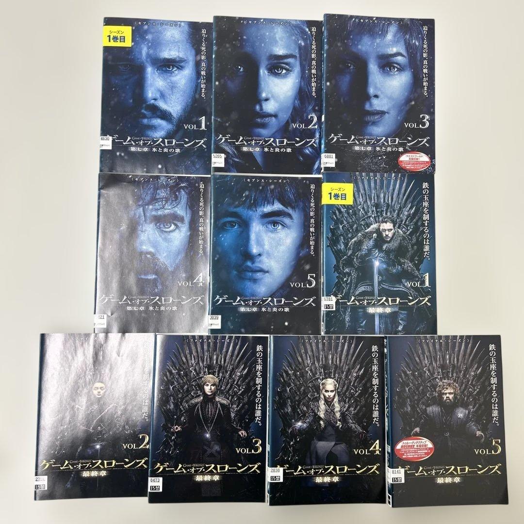 ゲームオブスローンズ　DVD 全40巻　全巻セット　レンタル落ち