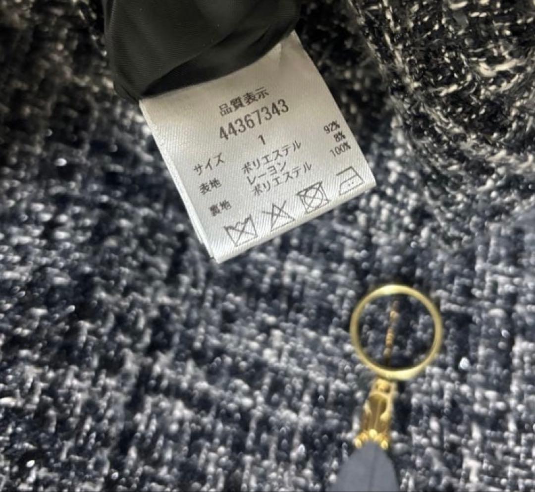 ジャスグリッティー⭐︎ラメツイードジャンパースカート 1 - メルカリ