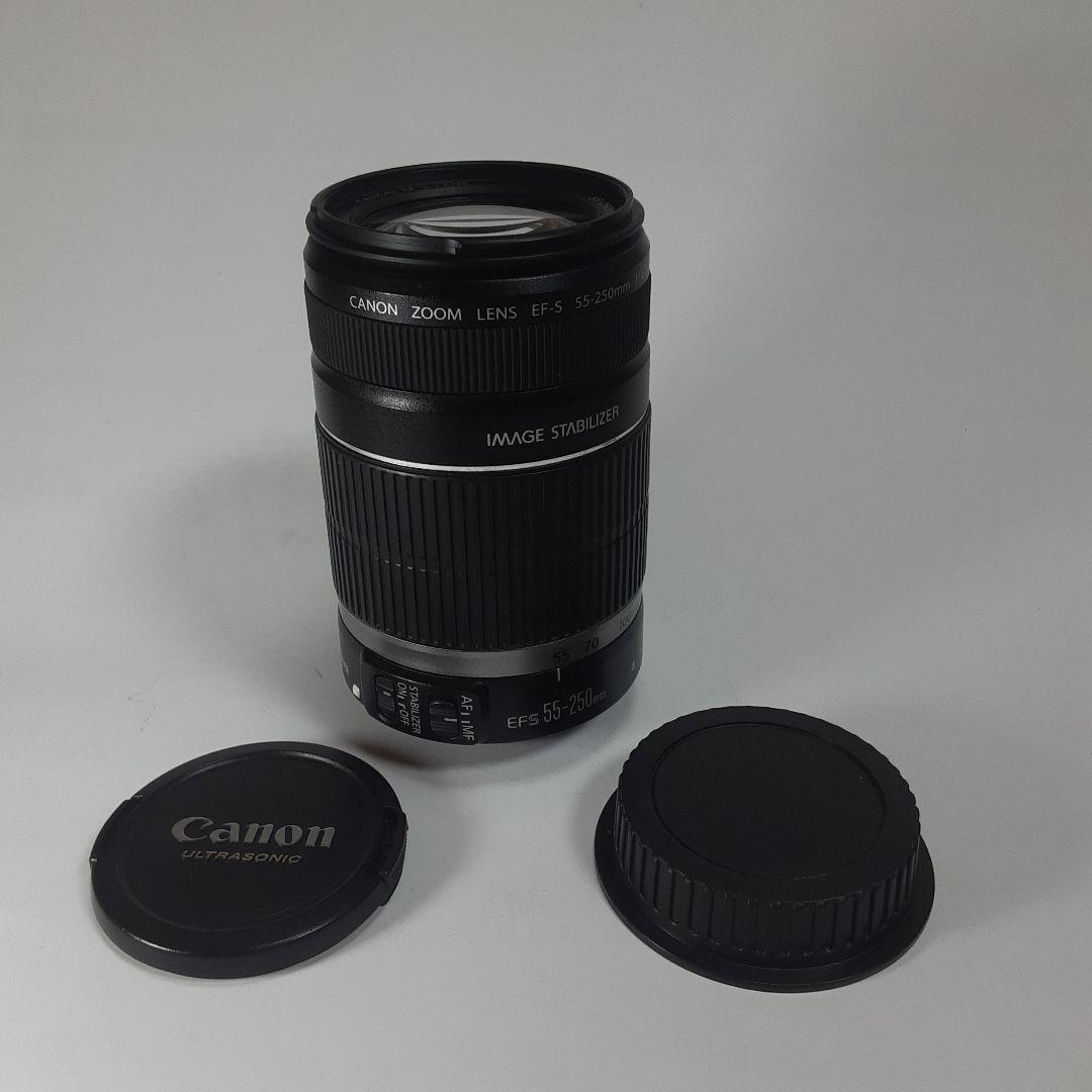 CANON 望遠レンズ　EF-S55-250mm1:4-5.6 IS 美品