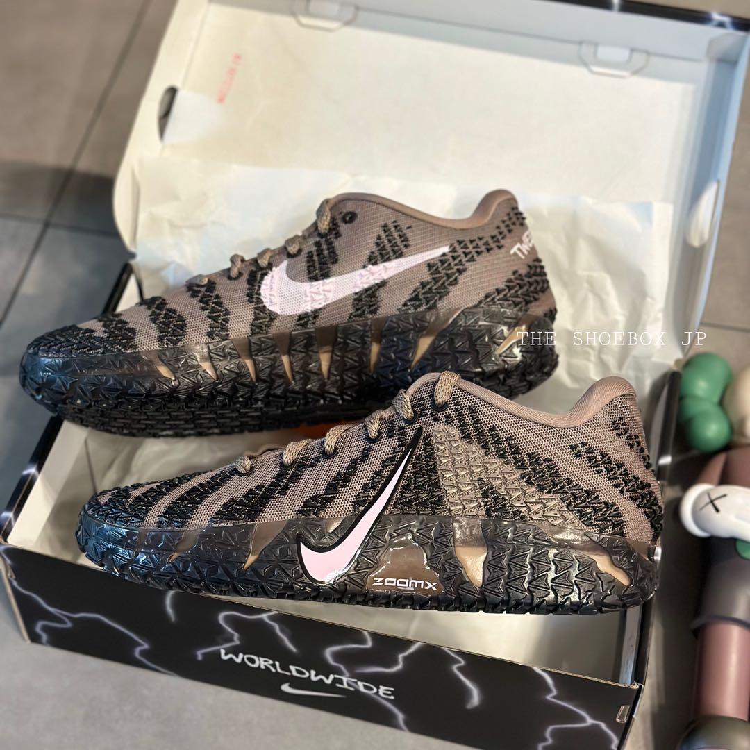 新品！ナイキ ジャ3 JA3 ミルクブラウン バスケットボール 26cm - メルカリ