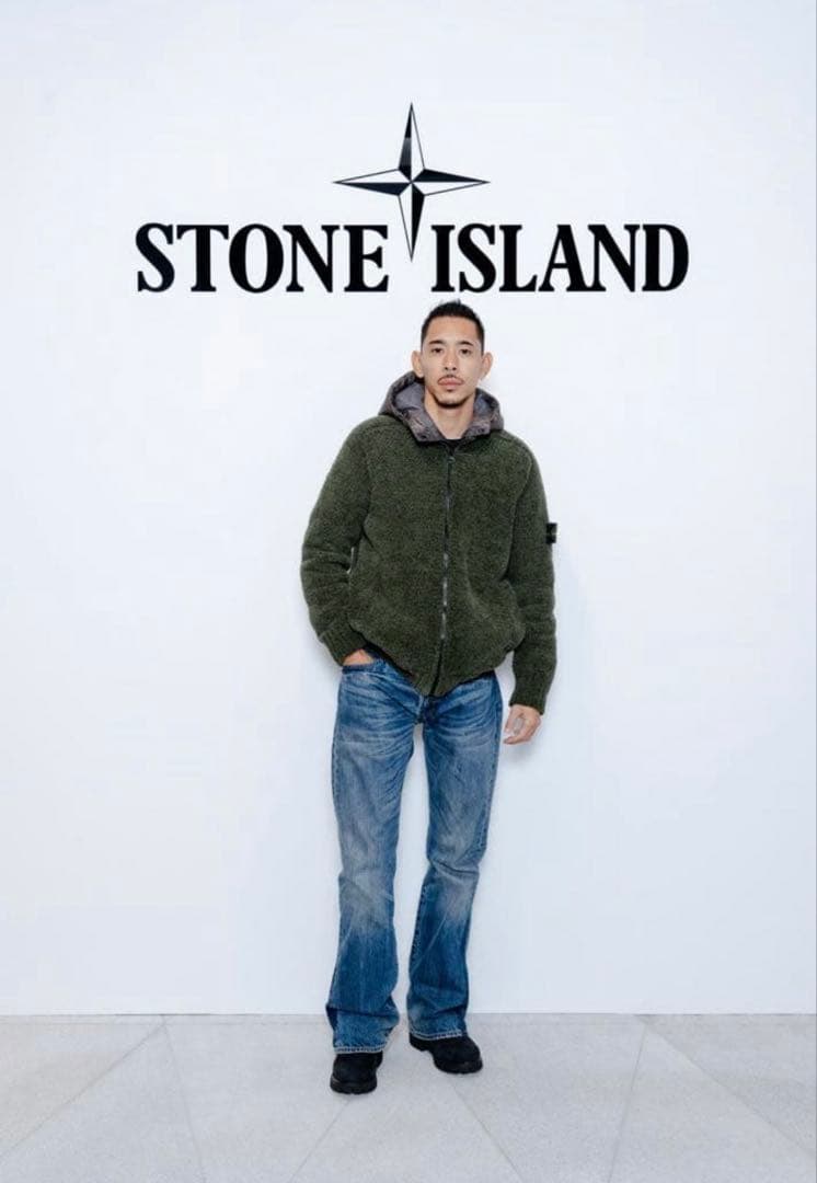 上杉柊平 着用】STONE ISLAND プレジデントニット - メルカリ