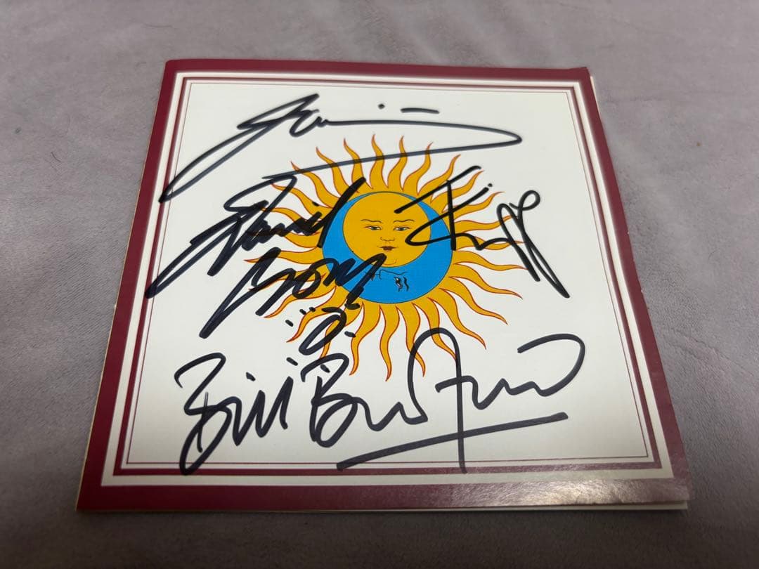 レア　キングクリムゾン　直筆サインCD king crimson 太陽と戦慄 Amazon.co.jp: 太陽と戦慄 (LARKS' TONGUES IN ASPIC): ミュージック