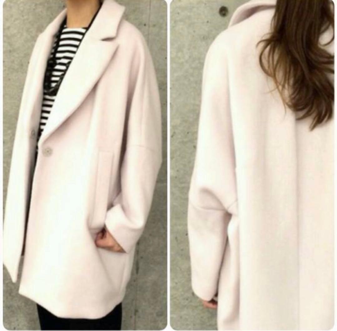 ENFOLD エンフォルド ショートビーバーコクーンコート - メルカリ