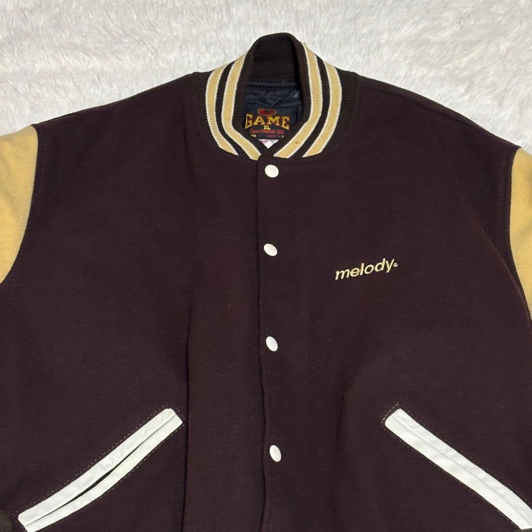 90s GAME Sports wear ウールスタジャン 大きいXLサイズ - メルカリ