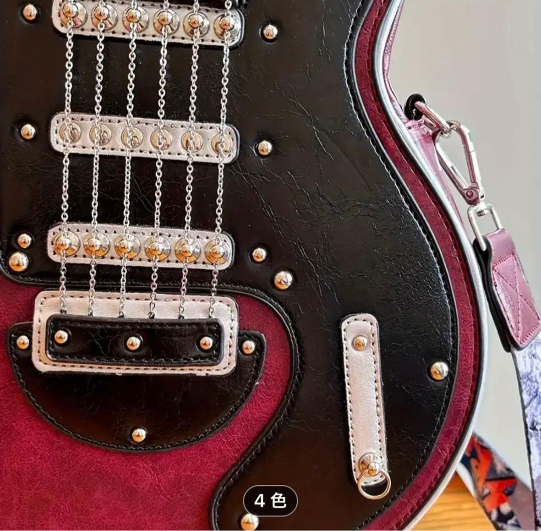 クィーン ブライアンメイ レッドスペシャル型バッグ 新品未使用 目立ち