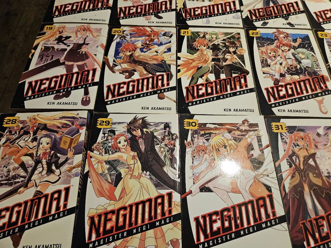 ネギま！全38巻セット　英語版