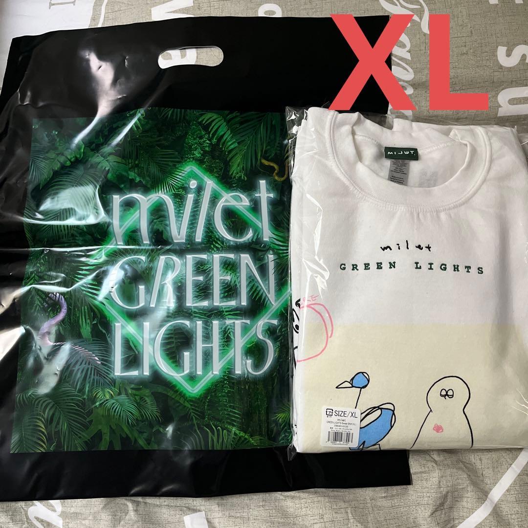 milet ミレイGREEN LIGHTS Sweat Shirt スウェット - メルカリ