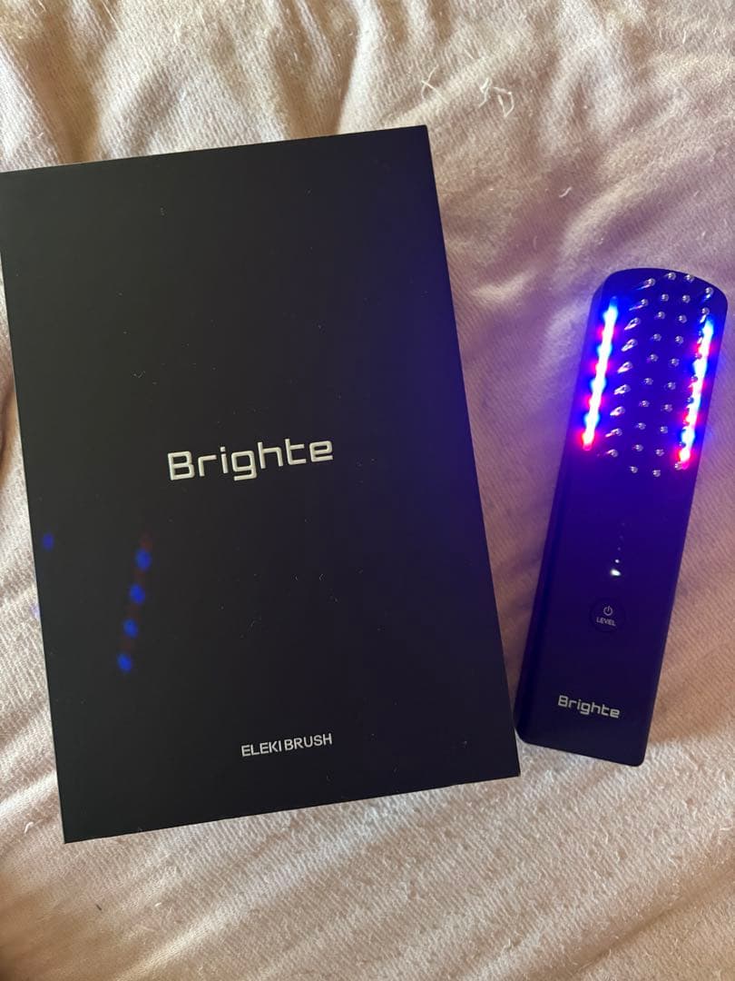 【5日SALE♡】Brighte ELEKI BRUSH （EMS美顔器） 新型】Brighte ELEKI BRUSH PLUS エレキブラシ プラス 美顔器 頭皮ケア