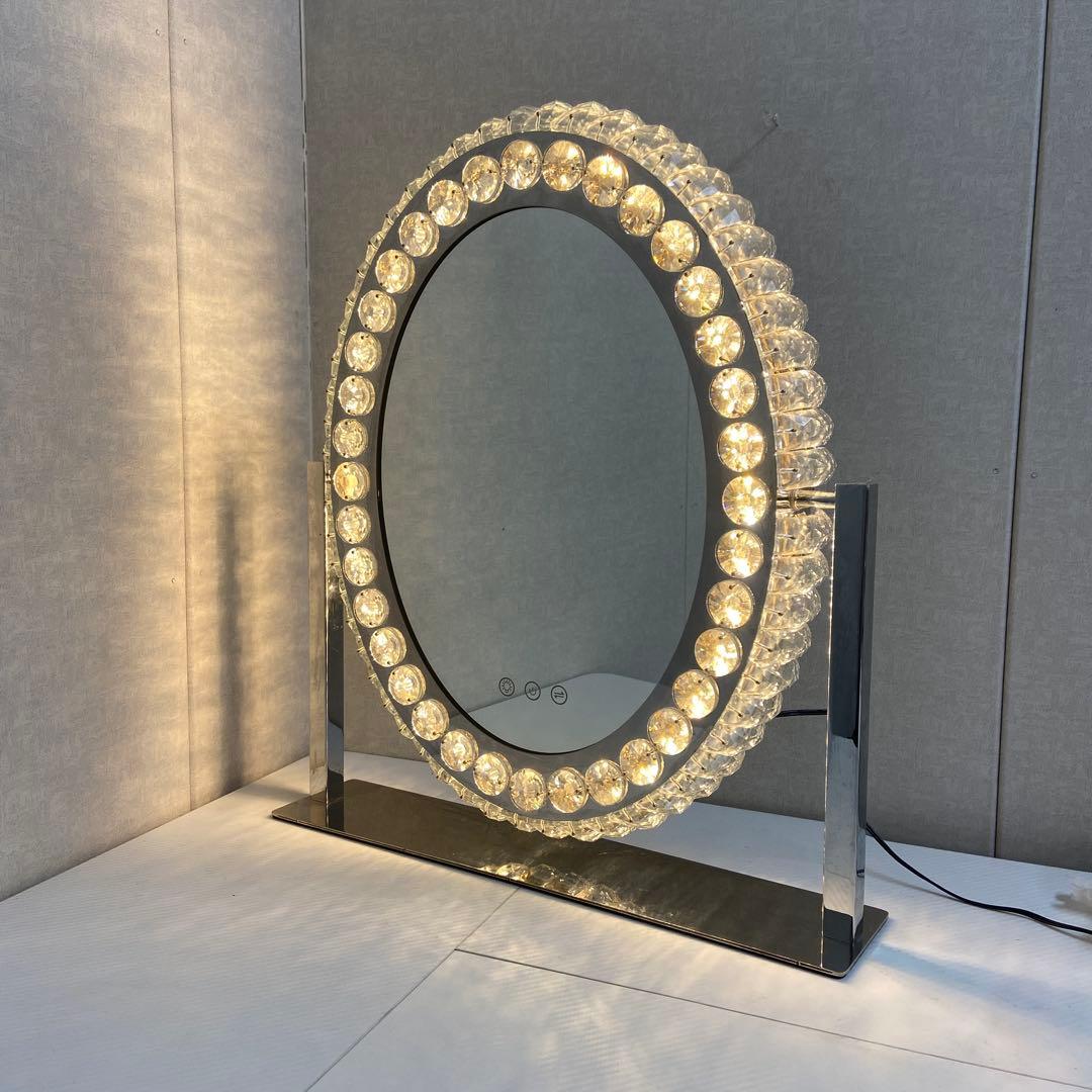 Francfranc ⭐️ブリエ ハリウッドミラー ラウンド 女優ミラー - メルカリ