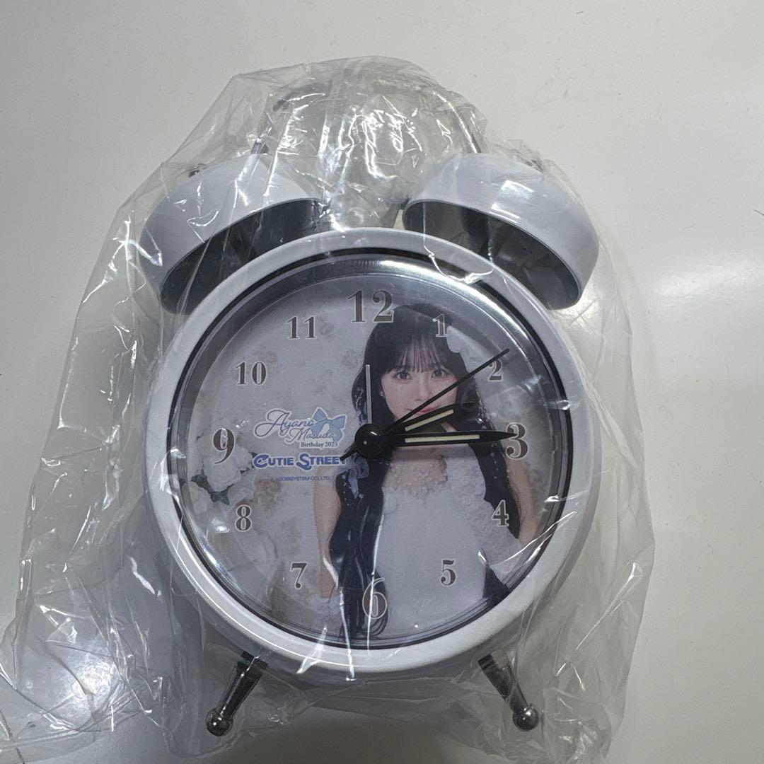 CUTIE STREET 増田彩乃 生誕記念すきくじ B賞ボイス入り目覚まし時計