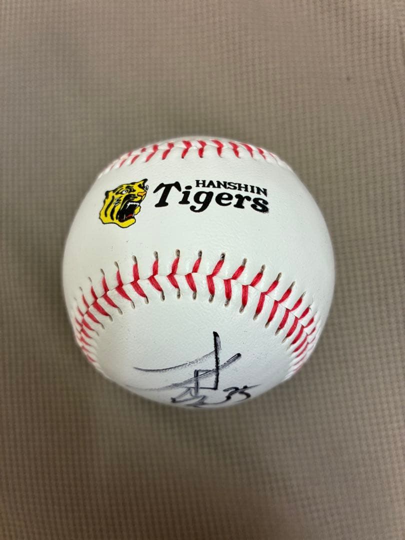 2026沖縄キャンプ 阪神タイガース 才木浩人直筆サインボール キャンプ