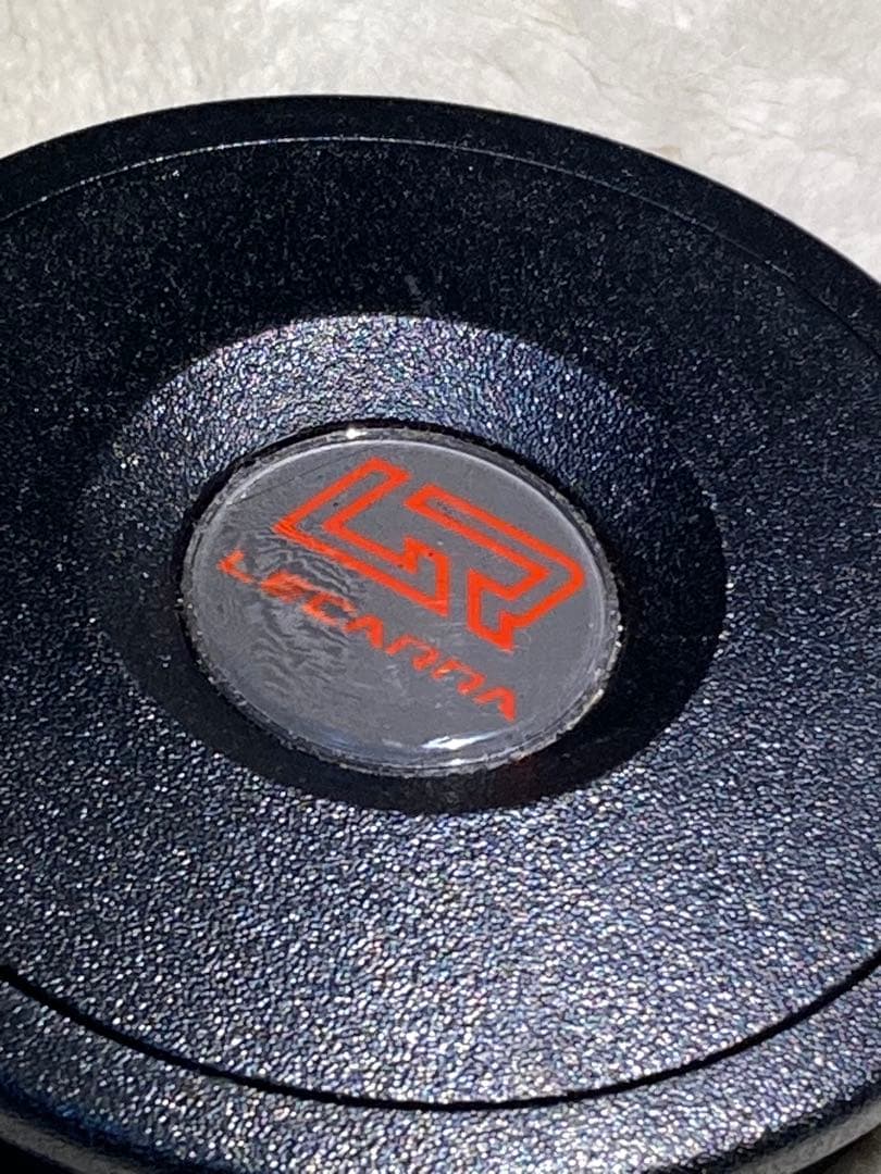 レカラ LECARRA ステアリング ホーンボタン ・当時物希少 旧ロゴ 未