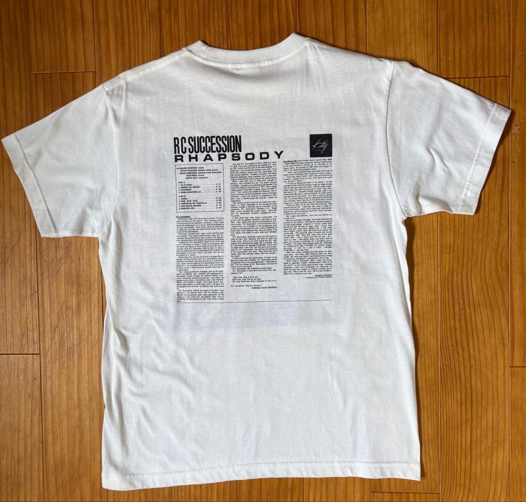 Yo99様 RCサクセション 「ラプソディー」Tシャツ（2018年ver.） - メルカリ