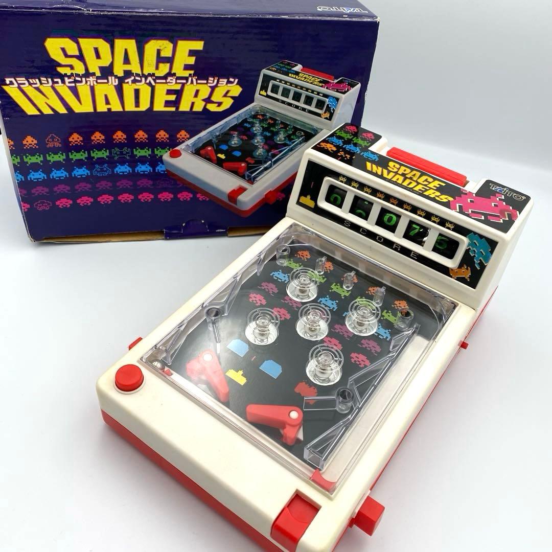 クラッシュピンボール インベーダーバージョン レトロおもちゃ - メルカリ